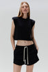 SHORTS BOLSOS PRETO